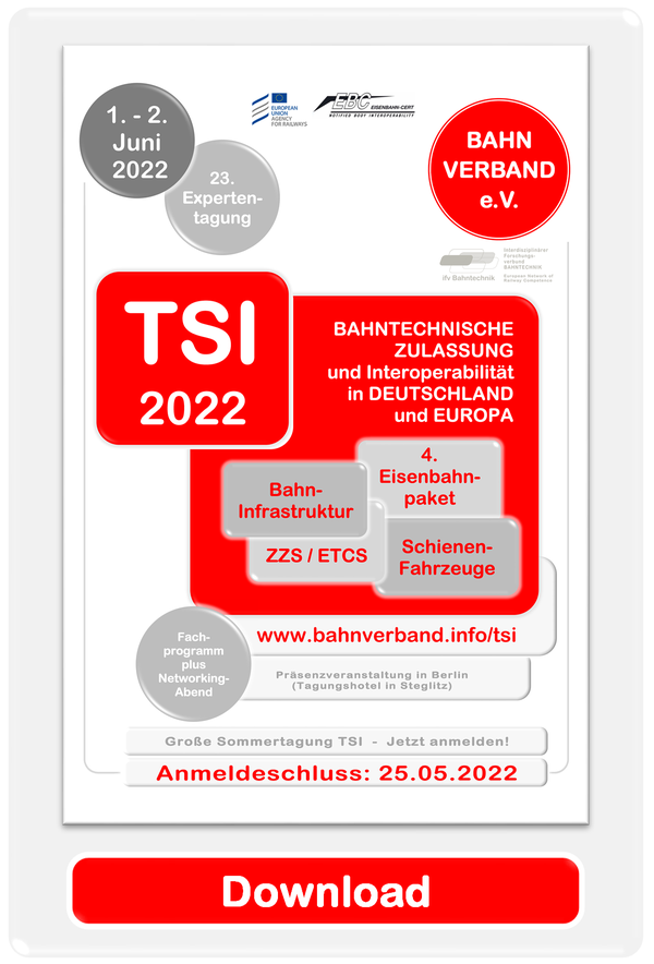 TSI 2022 - Tagungsprospekt zum Download >>> tsi.pdf 